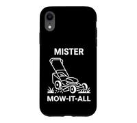 Mister Mow-It-All Lawn Care Amateur de Jardinage Amusant Coque pour iPhone XR