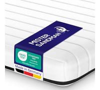 Mister Sandman - Surmatelas 120x200 cm en Mousse Froide - Épaisseur 11 cm - Soutien Ergonomique équilibré - Certifié Oeko-TEX - Housse Amovible et Lavable - Qualité Allemande