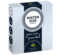 MISTER SIZE 49mm - lot 3 condoms taille fine fiables