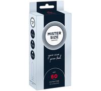 Préservatifs Pure Feel 60 mm Mister Size Boîte de 10
