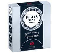 MISTER SIZE 60mm - boîte de 3 préservatifs XL grande taille