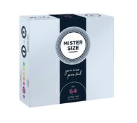 MISTER SIZE 64mm - boîte de 36 préservatifs XXL, confort XL