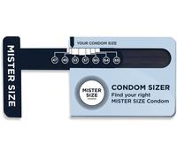 MISTER SIZE Condom Sizer anglais - Déterminez maintenant votre taille de préservatif