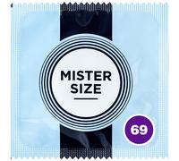 Mister Size Condoms 69 MM Largeur Lisse Extra Large Transparent XXL Condoms
