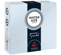 Mister Size Paquet de 36 Préservatif Transparent 60 mm