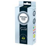 Mister Size - préservatif fin - 49 mm - boîte de 10