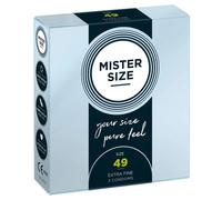 Mister Size Préservatifs Lisses Extra Fins Taille 49 3 Unités