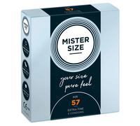 Mister Size Préservatifs Lisses Extra Fins Taille 57 3 Unités