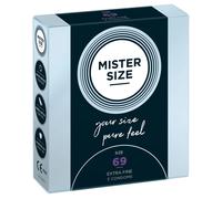 Mister Size Préservatifs Pure Feel 69 Boîte de 3