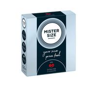 Mister Size Passion & Love Condoms Pure Feel 60 mm - Size XL 3 Stk.