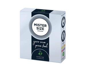 Mister size- Préservatifs x3 T47