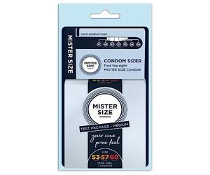 Mister Size Tester Kit Préservatif Transparent Medium