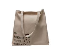 Mister Tee Accessoires MT2281 | No Friends Oversize Canvas Tote Bag Sac à provisions - Couleur : Blanc cassé - Taille : One Size