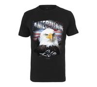 Mister Tee American Life Eagle Tee T-Shirt Haut Shirt Amérique Aigle USA Drapeau