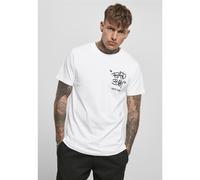 Mister Tee Bad Boy New York Tee T-Shirt Naughty Streetwear Blanc Gangsta-Style