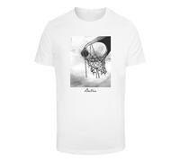 Mister Tee Ballin 2.0 T-Shirt Basketball Panier Homme Col Rond Imprimé Dystopie