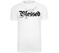 Mister Tee Blessed Dove Tee Hommes T-Shirt Prier Colombe De La Paix Coton Jersey