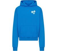 Mister Tee Sweat-shirt 'Bold Flowers' bleu cobalt / blanc, Taille M
