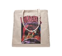 Mister Tee Cabas 'Wonderful' violet / rouge / noir / blanc cassé, Taille One Size