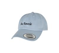 Mister Tee Casquette 'Au Revoir' bleu / bleu clair, Taille 55-60
