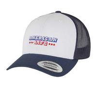 Casquette trucker rÃ©tro femme Mister Tee American Life Bleu TU