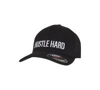 Mister Tee Casquette 'Hustle' noir / blanc, Taille 60-61