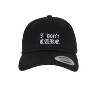 Mister Tee Casquette 'I Don‘t Care' noir / blanc, Taille 55-60