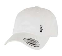Mister Tee Casquette de baseball King Card femme en sergé de coton Blanc TU