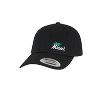 Mister Tee Casquette 'Miami Palm Tree' gris / vert / noir / blanc, Taille 55-60