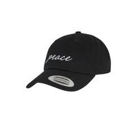 Mister Tee Casquette 'Peace' noir / blanc, Taille 55-60