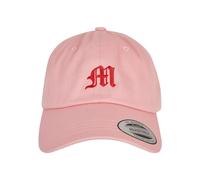Mister Tee Casquette Unisexe à Profil Bas - Lettre Rose, M, Taille Unique