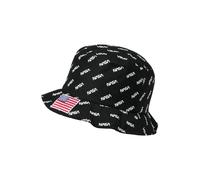 Mister Tee Unisex NASA Allover Bucket Hat Schlapphut, Black, one Size