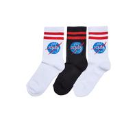 Mister Tee Chaussettes bleu / rouge / noir / blanc, Taille 27-30