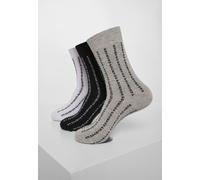 Mister Tee Chaussettes F*ck You Socks 3-Pack Black/Grey/White EUR 48
