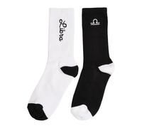 Mister Tee Chaussettes Zodiac 2-Pack Unisex Symbol Du Signe