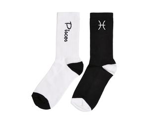 Mister Tee Chaussettes 'Zodiac' noir / blanc, Taille 43-46
