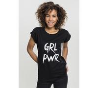 Mister Tee Chemise Femme Ladies GRL PWR Tee Black XL