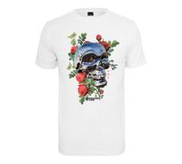 Mister Tee Chrome Skull Tee Hommes T-Shirt Haut Crâne Coton Jersey