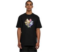 Mister Tee Coral Oversize Tee Black M T-Shirt, Noir, M Homme