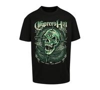 Mister Tee Cypress Hill Skull Face Oversize Tee T-Shirt, Noir, L Homme