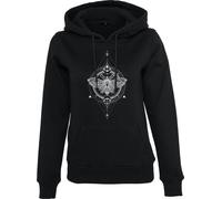 Mister Tee Damen Hoodie Ladies Moth Hoody Black-XS