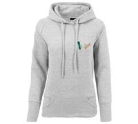 Mister Tee Damen Hoody Kicks Love EMB Sweat à Capuche Noir Charcoal Gris