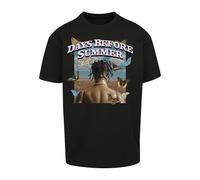 Mister Tee Days Before Summer Oversize Tee, T-Shirt Mixte, Black,