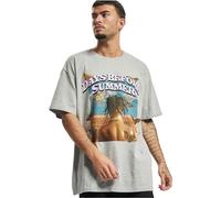 Mister Tee Days Before Summer Oversize Tee T-Shirt, Grey, M Grande Taille Tall Mixte