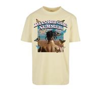 Mister Tee Days Before Summer T-Shirt Oversize Soft, Jaune Doux, S Homme