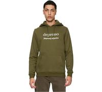 Mister Tee Depresso Hoody, Sweatshirt à Capuche Homme, Olive,