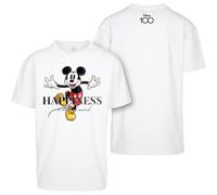 Mister Tee Disney 100 Mickey Happiness Oversize Tee Hommes T-Shirt Coton Neuf