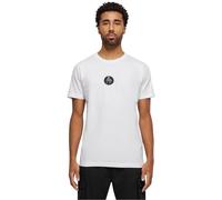 Mister Tee Easy Sign Patch Tee T-Shirt, White, M Homme