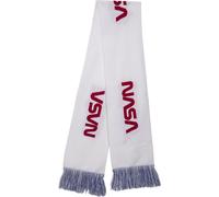Mister Tee NASA Scarf Knitted WHT/Blue/Red One Size