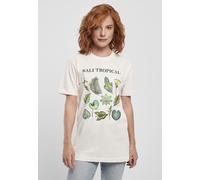 Mister Tee Female Shirt Ladies Bali Tropical Tee Pink Marshmallow S